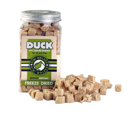 John Dog KIWI WALKER Freeze-dried treats Duck - treat for dog and cat - 80g Suņu barība