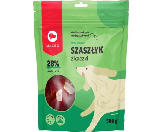 MACED Duck skewer - Dog treat - 500g Suņu barība