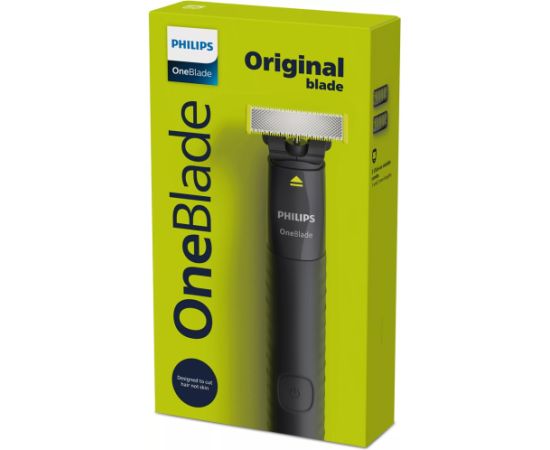 Philips Norelco OneBlade QP1424/10 men's shaver Foil shaver Trimmer Charcoal Matu, Bārdas, Ķermeņa trimmeri