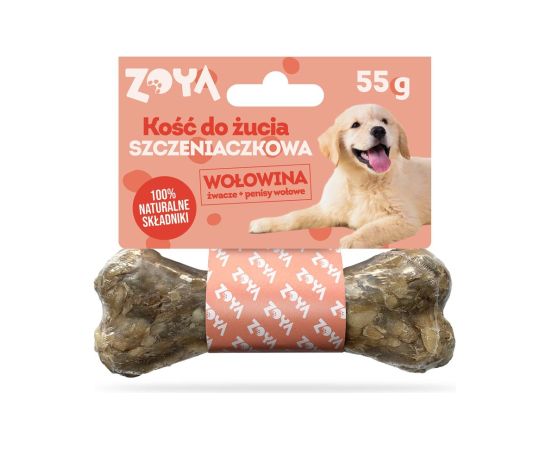 ZOYA Chewing bone Puppy Beef - dog treat - 55g Suņu barība