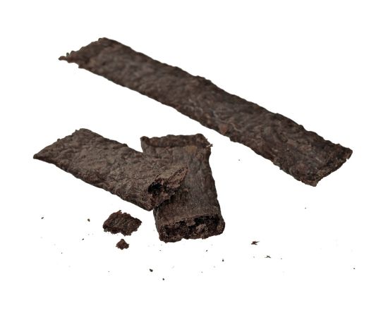 PETITTO Dried meat strips Game - dog treat - 400g Suņu barība