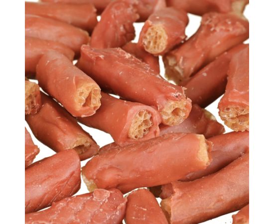 PETITTO Rurki ryżowe z łososiem dla psa 500g Suņu barība