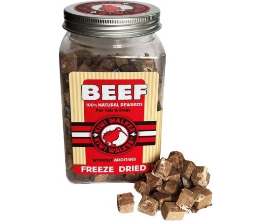 John Dog KIWI WALKER Freeze-dried treats Beef - treat for dog and cat - 40g Suņu barība