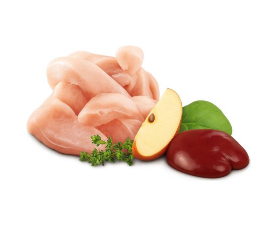 SHELMA Chicken and liver pate - wet cat food - 100g Kaķu konservi