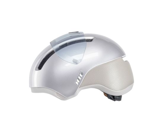HJC CALIDO PLUS Silver Cycling Helmet, PEARL GREYISH SILVER, Size M Велосипедные шлемы