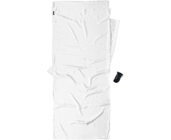 Cocoon TravelSheet Silk Adult Rectangular sleeping bag White Guļammaisi