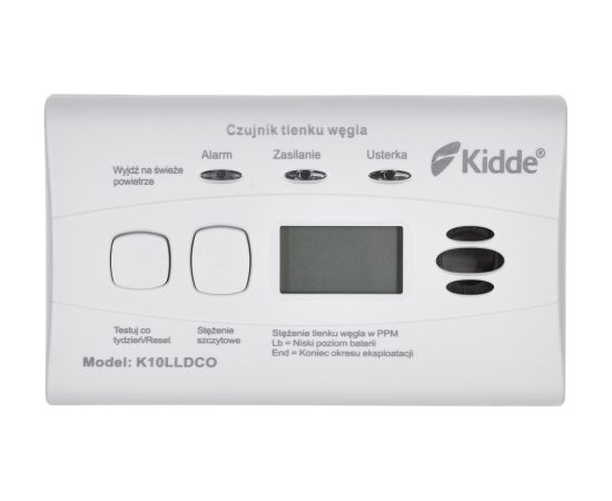 K10LLDCO KIDDE CARBON MONOXIDE AND CARBON MONOXIDE DETECTOR Detektori