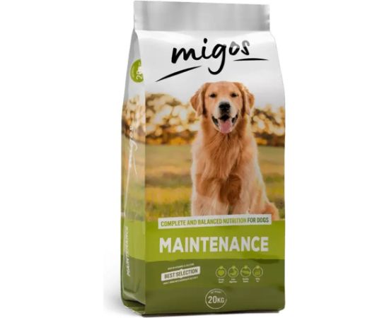 Hurtownia Karm MIGOS Maintenance - dry dog food - 20kg Suņu barība