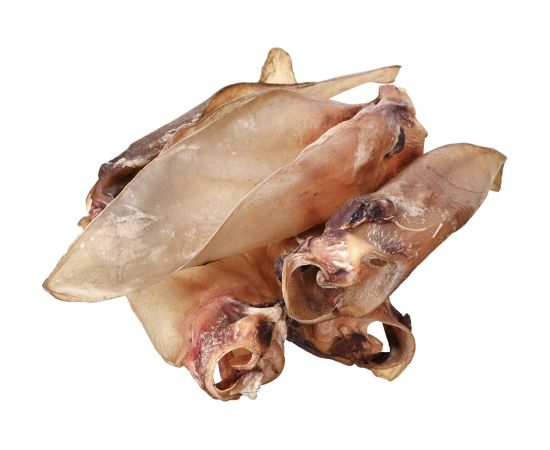 PETITTO Ucho Wołowe z chrząstką - przysmak dla psa -10 szt. Suņu barība