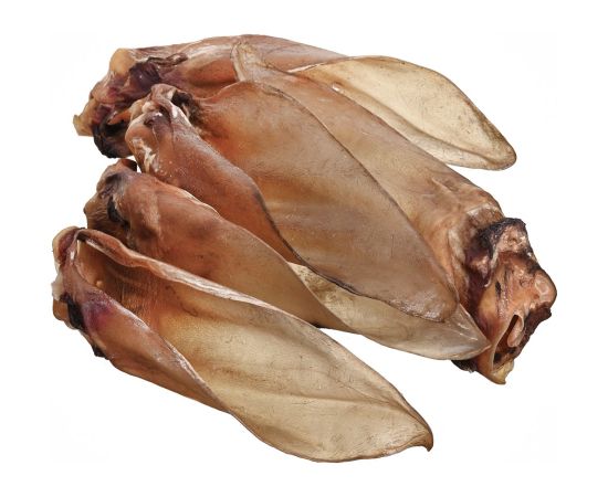 PETITTO Ucho Wołowe z chrząstką - przysmak dla psa -10 szt. Suņu barība