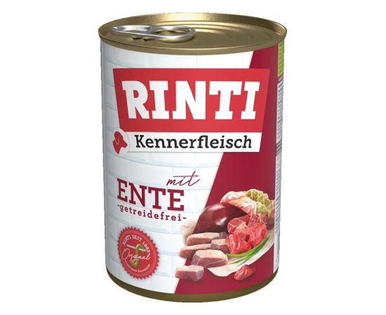 RINTI Kennerfleisch Duck - wet dog food - 400g Suņu barība