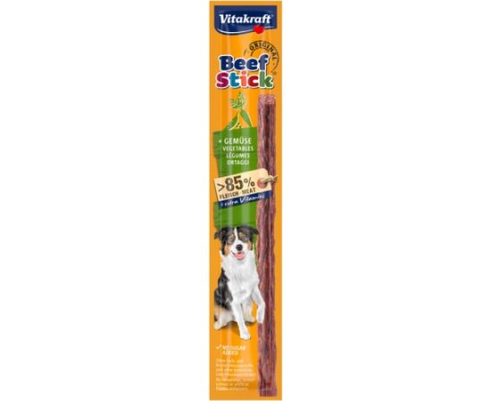 VITAKRAFT Beef Stick Vegetables - dog treat - 12g Suņu barība