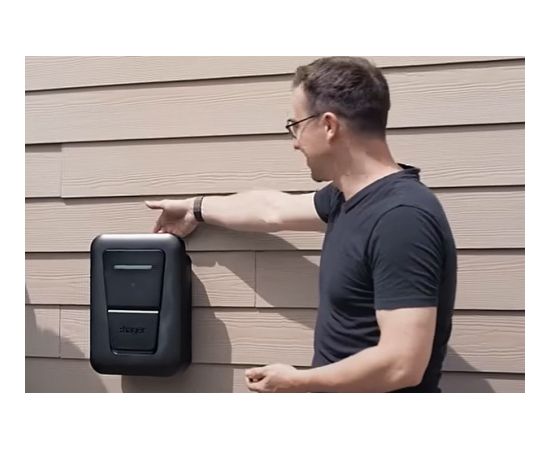 EVCS Hager witty one 11kW 3f RFID Bluetooth charging station with 6.5m T2 cable Elektro Auto lādēšanas piederumi