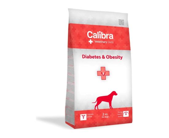 CALIBRA VD Dog Diabetes&Obesity - dry dog food - 2kg Suņu barība