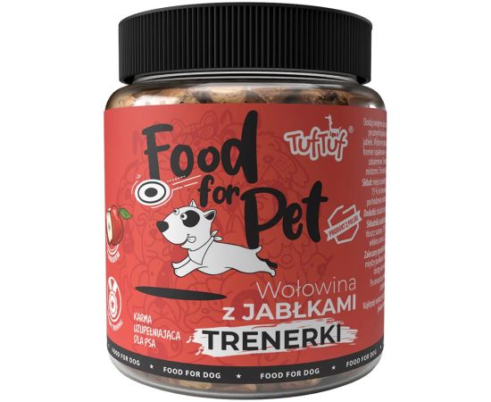 Tuftuf TUF TUF Beef with apple - dog treat - 120g Suņu barība