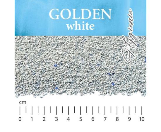 Golden Grey GOLDEN White Hygienic - bentonite litter - 14kg Kaķu pakaiši