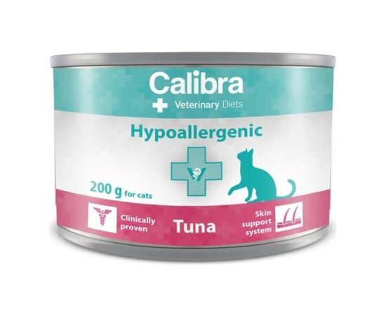 CALIBRA VD Cat Hypoallergenic Tuna - wet cat food - 200g Barība