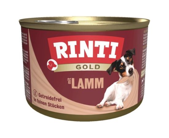 RINTI Gold Lamb - wet dog food - 185g Suņu barība