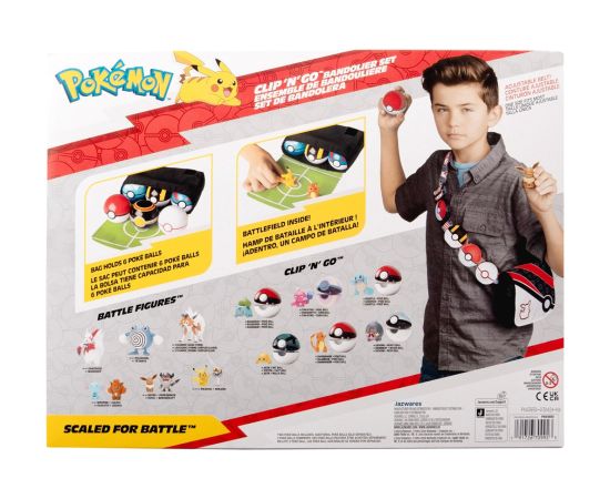 Jazwares Pokemon Bandolier Eevee Series 5, figurine Новости - Детские товары