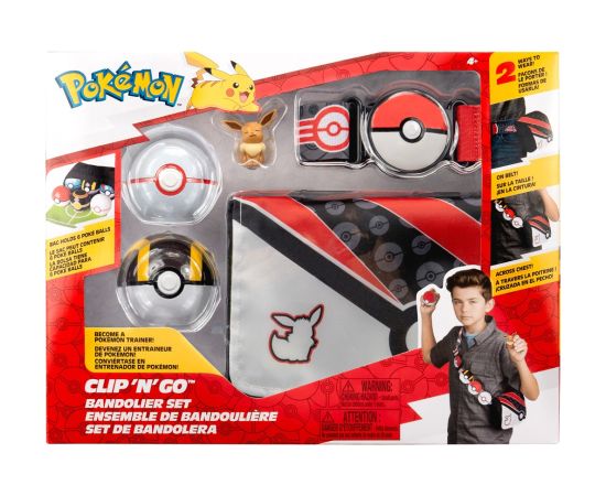 Jazwares Pokemon Bandolier Eevee Series 5, figurine Новости - Детские товары