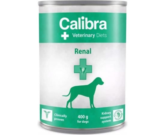 CALIBRA Veterinary Diets Renal Chicken - wet dog food - 400g Suņu barība