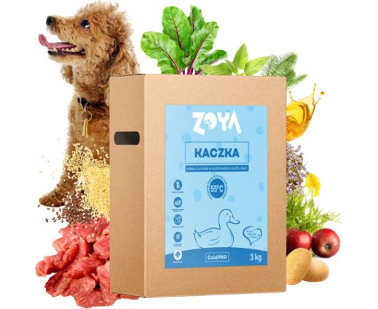 ZOYA ColdPRO Duck - dry dog food - 3kg Suņu barība