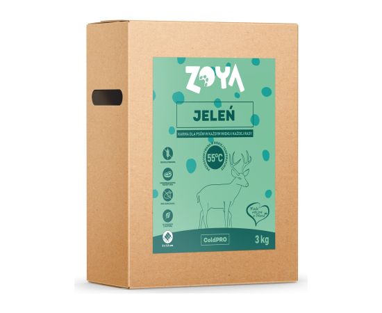 ZOYA ColdPRO Deer - dry dog food - 3kg Suņu barība