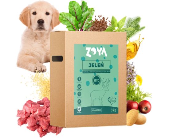 ZOYA ColdPRO Deer - dry dog food - 3kg Suņu barība