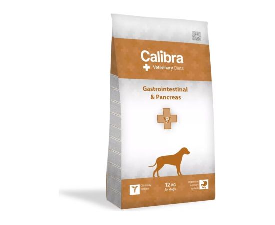 CALIBRA Veterinary Diets Dog Gastrointestinal & Pancreas - dry dog food - 12kg Suņu barība