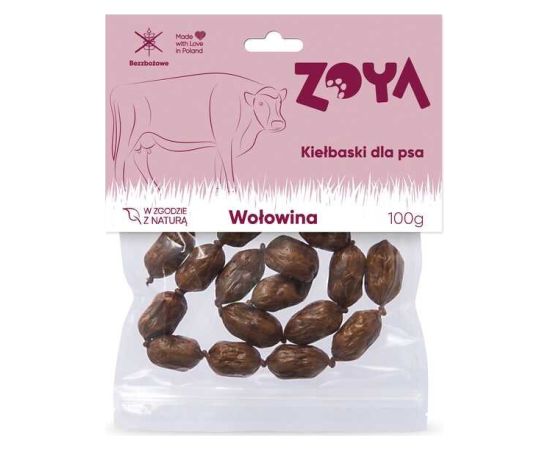 ZOYA Kabanos z wołowiny przysmak dla psów 7szt Suņu barība