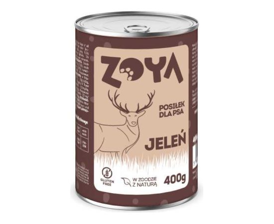 ZOYA Deer - wet dog food - 400g Suņu barība