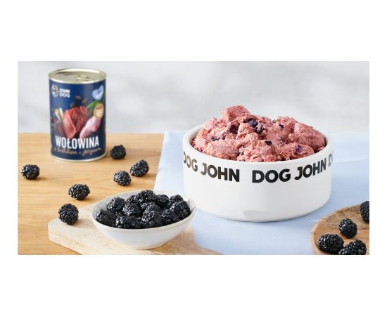 John Dog BERRY wołowina i królik z jeżynami400g Suņu barība