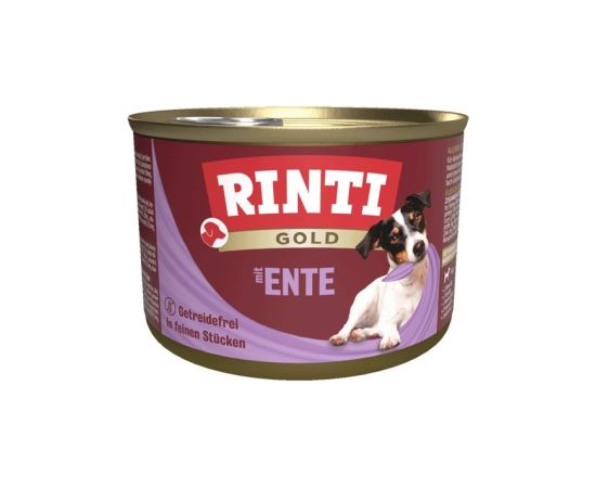 RINTI Gold Duck - wet dog food - 185g Suņu barība