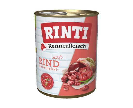 RINTI Kennerfleisch Beef - wet dog food - 800g Suņu barība