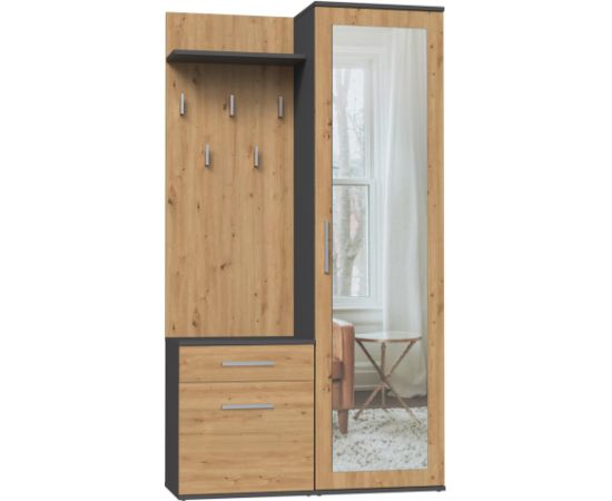Top E Shop Topeshop GARD DUO ANT/ART KPL entryway cabinet Jaunumi -Dārzam