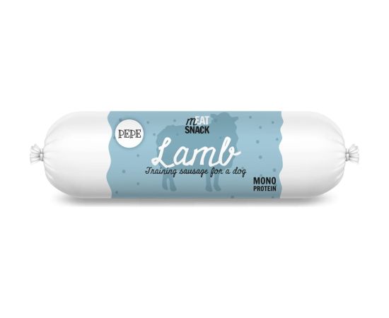 PAKA ZWIERZAKA Pepe Sausage Lamb - dog treat - 200g Suņu barība