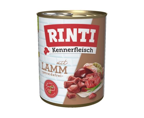 RINTI Kennerfleisch Lamb - wet dog food - 800g Suņu barība