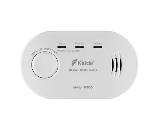 Carbon monoxide detector Kidde K5CO White Detektori