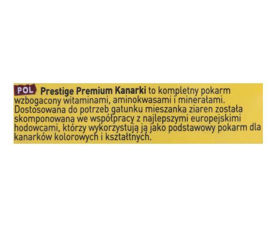 Versele-laga VERSELE LAGA Prestige Premium Canaries - Canary Food - 800 g Putniem 