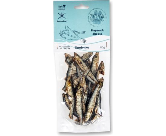 ZOYA Sardynka przysmak dla psa 80g Suņu barība