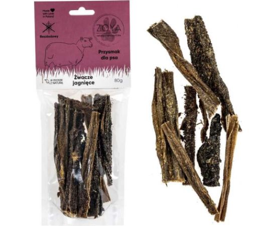 ZOYA Żwacze Jagnięce przysmak dla psa 80g Suņu barība