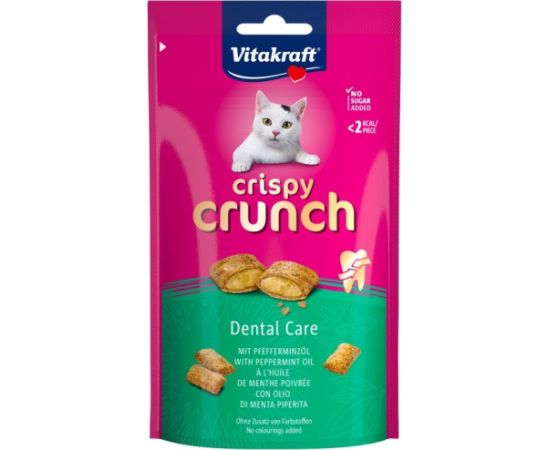VITAKRAFT Crispy Crunch Dental przysmak kot 60g Сухой корм для кошек