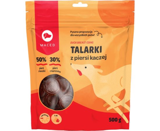 MACED Duck chips - Dog treat - 500g Suņu barība