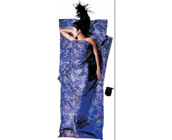 Wkładka do śpiwora Cocoon TravelSheet Silk, leaves Спальные мешки