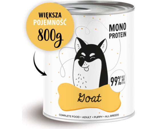PAKA ZWIERZAKA Pepe Goat - wet dog food - 800g Suņu barība