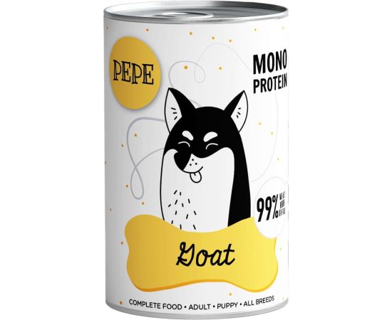 PAKA ZWIERZAKA Pepe Goat - wet dog food - 400g Suņu barība