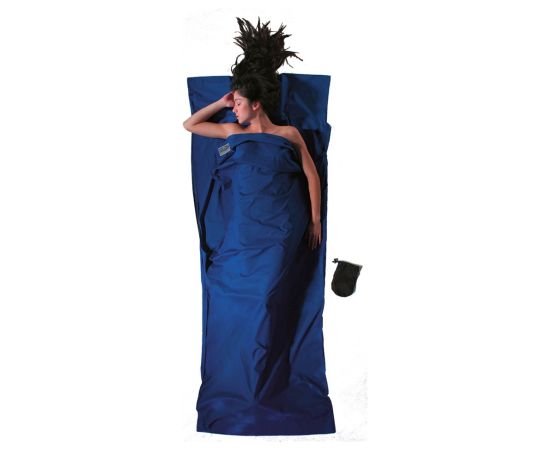 Cocoon TravelSheet Rectangular sleeping bag Cotton Blue Guļammaisi
