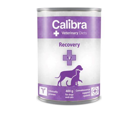 CALIBRA VD Dog & Cat Recovery - wet food for dogs and cats - 400g Suņu barība