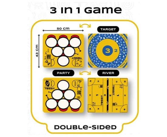 Art & Pollo Ou Gra TOSSIT Plansza Imprezowa Jaunumi, Bērnu preces