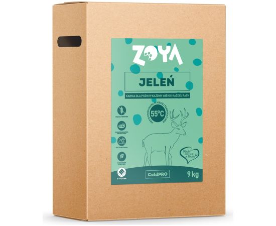 ZOYA ColdPRO Deer - dry dog food - 9kg Suņu barība
